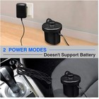 12v Electric Air Pump For Inflatables  Air Mattress  Pool Raft Bed  Boat  Fast