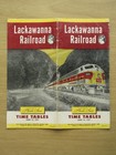 Dl w Lackawanna Railroad Public Timetable  6 15 57