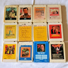 Lot Of 12 Vintage Country 8-track Tapes   Case     Tested Sound Good