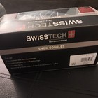 Swiss Tech Snow Ski Goggles Performance Gear Dual Lenses Anti-fog Adjustable