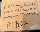 6 Military Aircraft Model Kits Revell   Monogram 1 72 Us Seller Ma002  read  