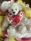 Vtg Beige Tiny  Teddy Bear Artist Dollhouse Mini Bear 1 75    Jtd Must See 