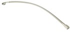 Oil Feed Line  3  -3 An  - Ss Braid 2 Ft  Length  24 Inches  Straight To 90 End