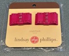 Lindsay Phillips Interchangeable Shoe Snaps Decorative Shoe Charms Campbell Pink