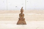 Antique Miniature Patinated Burmese Buddha