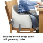Oxo Nest Booster Seat With Removable Cushion 3-point Harness Strap Toddlers 