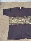 Vintage Native American Seneca Rock Wv Horse Wrap Around T Shirt Mens Size L