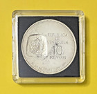 Venezuela 10 Bolivares Silver Coin 1973 Sim  n Bol  var Centennial 0 900 30gr 1oz