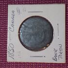 1850 Bank Of Upper Canada 1 2 Penny Bank Token - Saint George - Copper