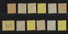 Jamaica Complete War Tax Set extra Colours Scott Mr1-11  12  Cv 77   a4778b