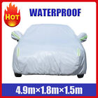 Full Car Protection Cover Waterproof Sun Uv Snow Dust Rain Resistant For Sedans