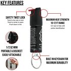 2 Police Magnum Pepper Spray  50oz Keyring Keychain Defense Security Protection