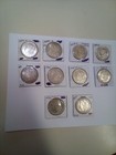 Lot 10 Morgan Silver Dollars  1878   1921  90  Silver Better  Grade  Ungraded