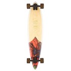 Arbor Artist Draplin Fish 37 Pintail Longboard Complete Sunrise Green Art