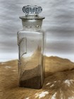 Antique Apothecary Glass Label Jar Pharmacy Medicine Bottle 12   
