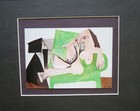 Pablo Picasso  bathsheba   bethsabee   Matted Offset Color  Lithograph 1971