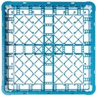 Carlisle Rtp14 Opticlean All-purpose Blue Tall Peg Plate   Tray Rack