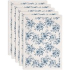 Superdant 5pc Rose Cluster Underglaze Transfer Paper For Clay Ceramic Blue Deca