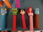 Lot Of 34 Vintage   Modern Pez Dispensers Mixed  Disney Star Wars Holiday