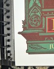 Pearl Jam Munk One Milan Italy 2014 Concert Poster Official Show Edition Milano