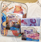 Disney Little Mermaid Find Your Voice Aquatic Outline Twin Comforter   Sheet Set