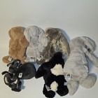 Jellycat Lot6 Bashful Blake Bunny Retired  Grey Black Striped Woodland Soft