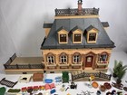 Vintage Playmobil Mansion House Dollhouse And Accessories Not Complete
