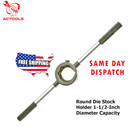 New Round Die Stock Holder Capacity 1-1 2  Inch Diameter Usa  Actools