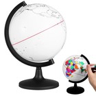 Interactive 5 5  Diy Rotating World Globe For Kids - Educational Stem Toy  Writa