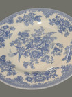 A Pair Of English Royal Stafford Fine Earthenware 8 5   Blue   White Plates