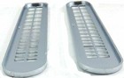 Defroster Vent Covers 2  Chrome Plastic For 379 Pete Peterbilt 1995-2005