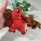 Lot 6 Mcdonald s Neopets Mini Plush Toy Happy Meal Lupe Chomby 2004