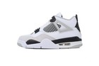Hot Sale Air Jordan 4 White Black Men   s Shoes Size 8-12