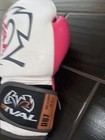 Rival Boxing Rb7 Fitness Plus Hook And Loop Bag Gloves - Pink white Xs
