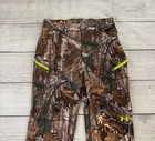 Under Armour Scent Control Mens Large Realtree Camo Fleece Lined Hunting Pants