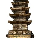 Kofuku-ji Nara Japan Metal Pagoda Souvenir Miniature Replica Collectible