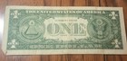  1  1957 One Dollar Note  1 Silver Certificate Bill Blue Seal Us Currency S306