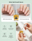 Nail Growth Treatment Vitamin E   Calcium   Glintz   Strengthening Cuticle Oil