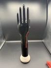 Vintage Black Ceramic Porcelain Glove Mold S-170
