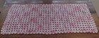 True Vintage Pink Crochet Lace Table Runner Handmade Usa 31 