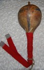 Prairie eastern Plains Painted Gourd Rattle  Omaha  Oto  Pawnee  Rare Object 