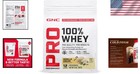 100  Whey Protein Powder For Muscle Recovery - Vanilla Flavor  13oz  12 Servings