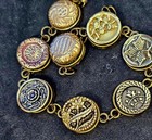 Antique Button Bracelet   42