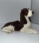Sandicast Large Spinger Spaniel Sculpture Figurine Liver   White Sandra Brue    87