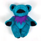 Vtg Grateful Dead 12  Bear Plush Teal Articulated Liquid Blue Steven Smith 1990