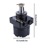 Bmer-300a12101n Left Side Hydraulic Drive Motor For Agt Skid Steer Loader Ysrt14