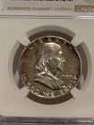 1950 Proof Franklin Silver Half Dollar Ngc Pf61 Tough Early Date Proof Franklin