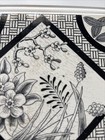 Antique Victorian Era English Tile Black Aesthetic Period Design Craven  Dunnill