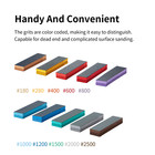 Dspiae Sanding Sponge Set  180  280  400  600  800   30pcs  Ss-s01 - Us