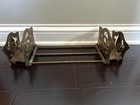 Art Nouveau Cast Iron Brass Judd Owl Book Rack Bookends W Book Holder Ends 9796